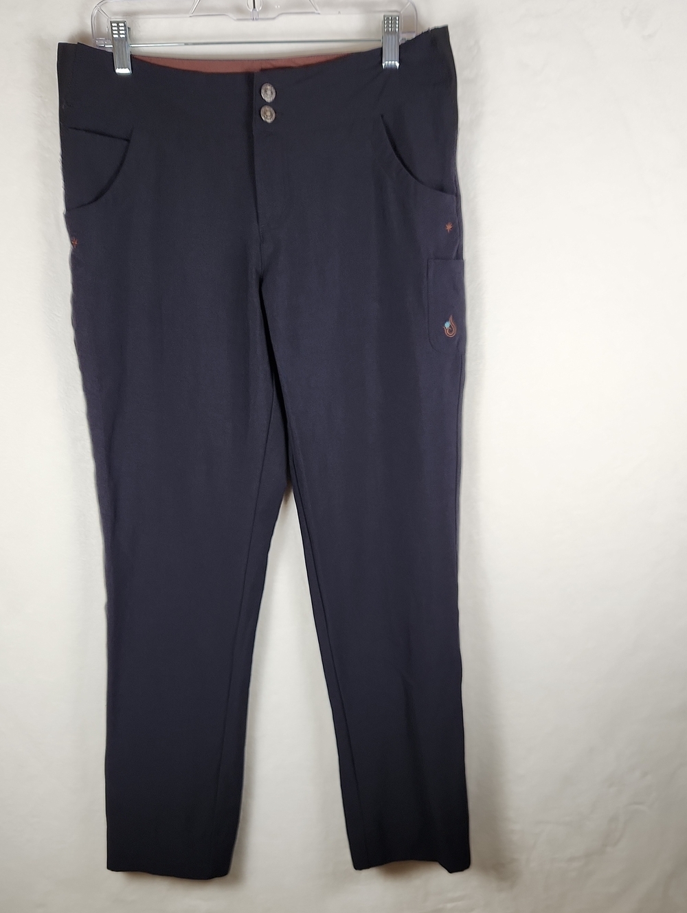 Isis Women's Outdoor Hiking Pants Nylon Stretch Size 6 Isis for Women Black